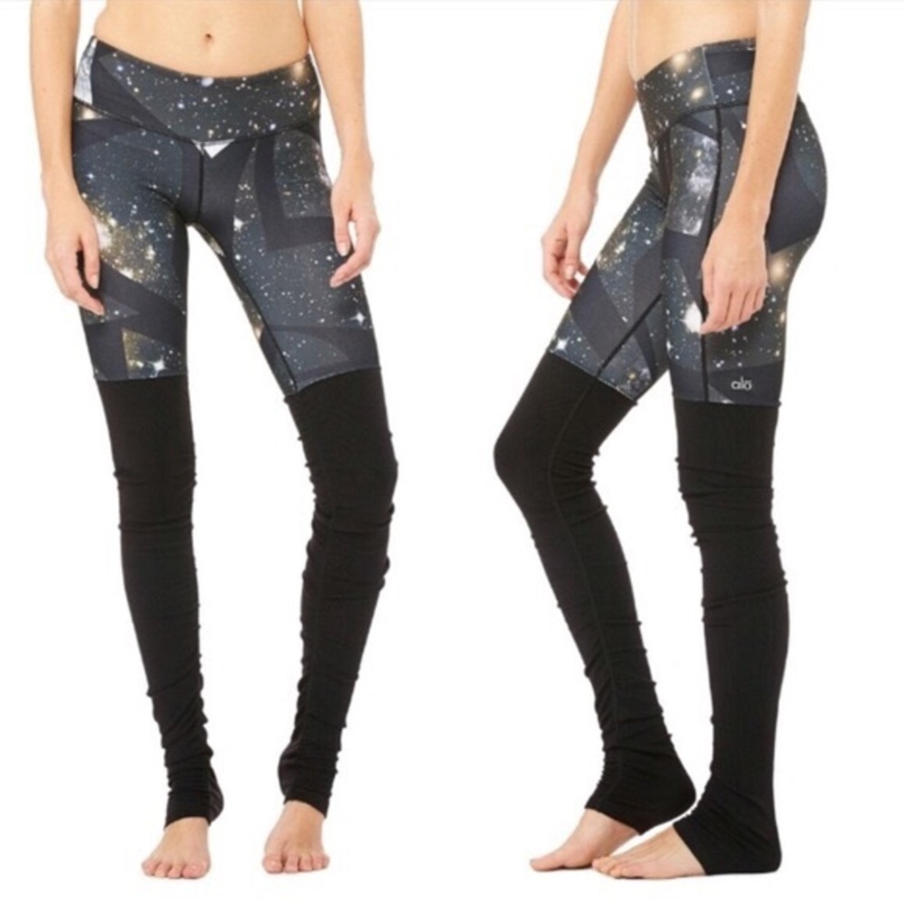 Alo Yoga galaxy print leggings